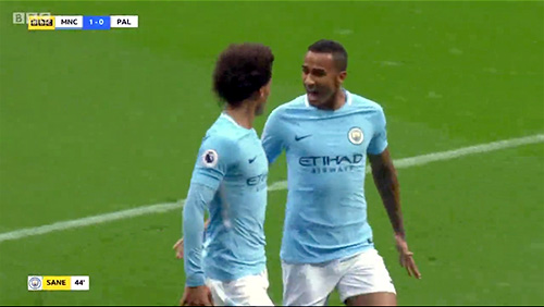 Manchester City 5 - 0 Crystal Palace