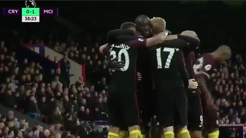 Crystal Palace 1 - 2 Manchester City