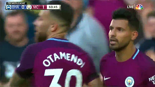 Brighton & Hove Albion 0 - 2 Manchester City