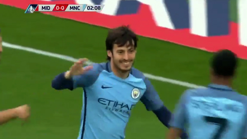 Middlesbrough 0 - 2 Manchester City