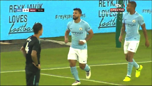 West Ham United 0 - 3 Manchester City