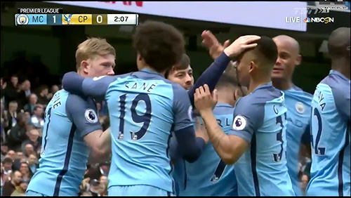 Manchester City 5 - 0 Crystal Palace
