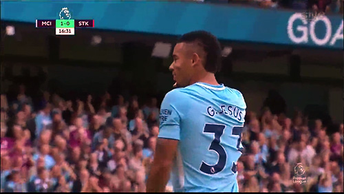 Manchester City 7 - 2 Stoke City