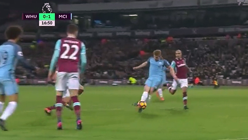 West Ham United 0 - 4 Manchester City