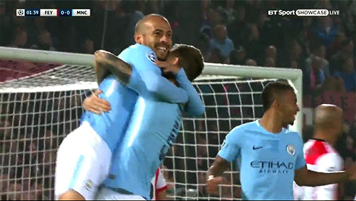 Feyenoord 0 - 4 Manchester City