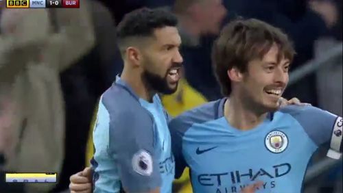 Manchester City 2 - 1 Burnley