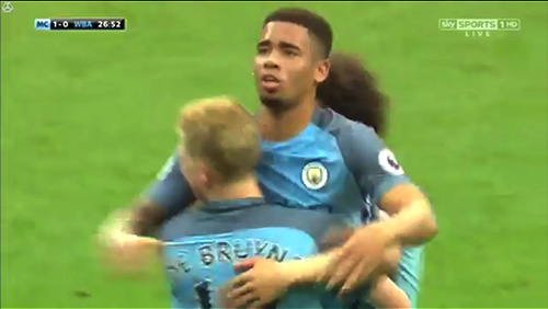 Manchester City 3 - 1 West Bromwich Albion