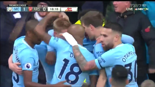 Manchester City 3 - 1 Arsenal